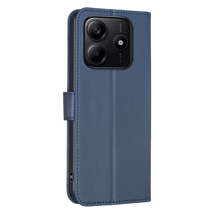 For Redmi Note 14 5G Four-leaf Embossed Leather Phone Case