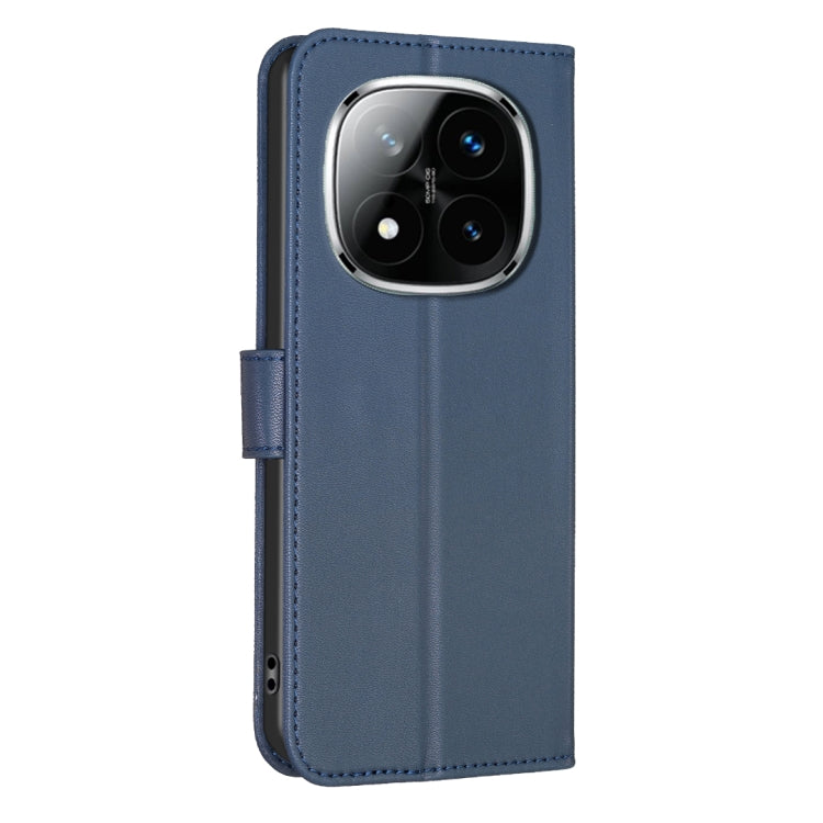 For Redmi Note 14 Pro 5G / Note 14 Pro+ 5G Four-leaf Embossed Leather Phone Case