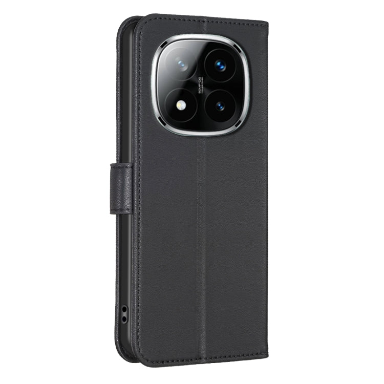 For Redmi Note 14 Pro 5G / Note 14 Pro+ 5G Four-leaf Embossed Leather Phone Case