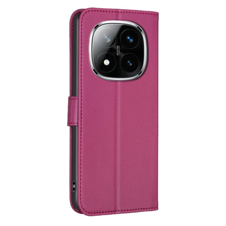For Redmi Note 14 Pro 4G Four-leaf Embossed Leather Phone Case