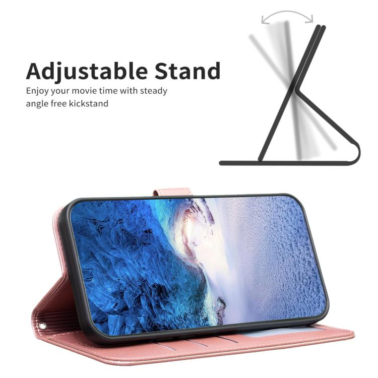 For Redmi Note 14 Pro 4G Four-leaf Embossed Leather Phone Case