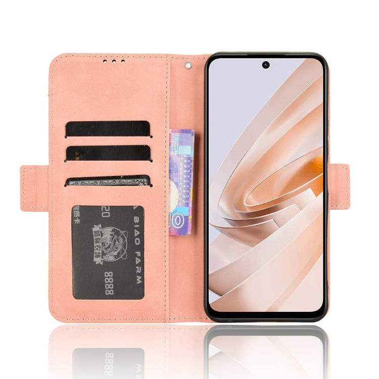 For Redmi 13 4G / Note 13R 5G Skin Feel Calf Texture Card Slots Leather Phone Case