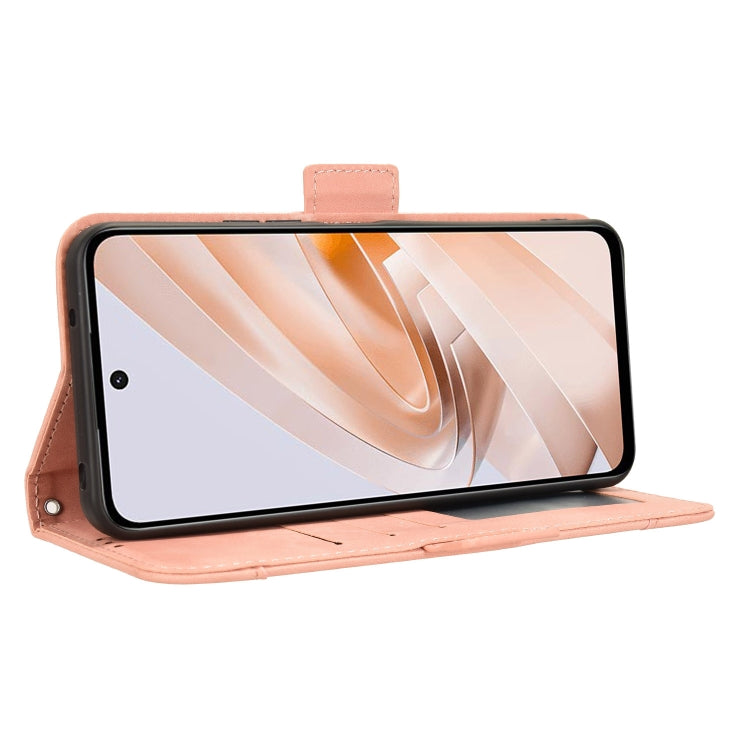 For Redmi 13 4G / Note 13R 5G Skin Feel Calf Texture Card Slots Leather Phone Case