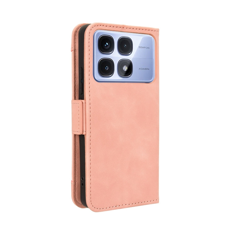 For Redmi K70 Ultra Skin Feel Calf Texture Card Slots Leather Phone Case