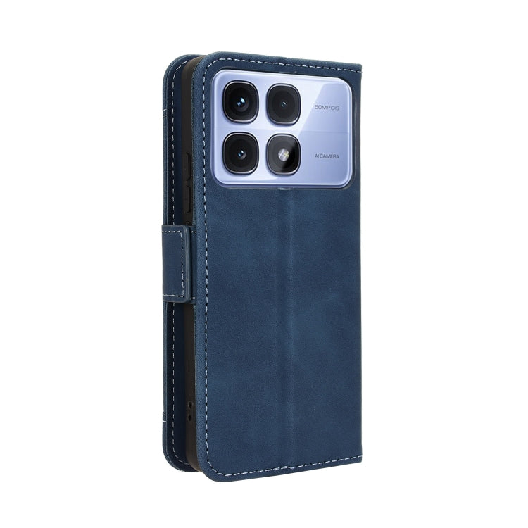 For Redmi K70 Ultra Skin Feel Calf Texture Card Slots Leather Phone Case
