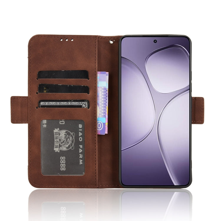 For Redmi K70 Ultra Skin Feel Calf Texture Card Slots Leather Phone Case