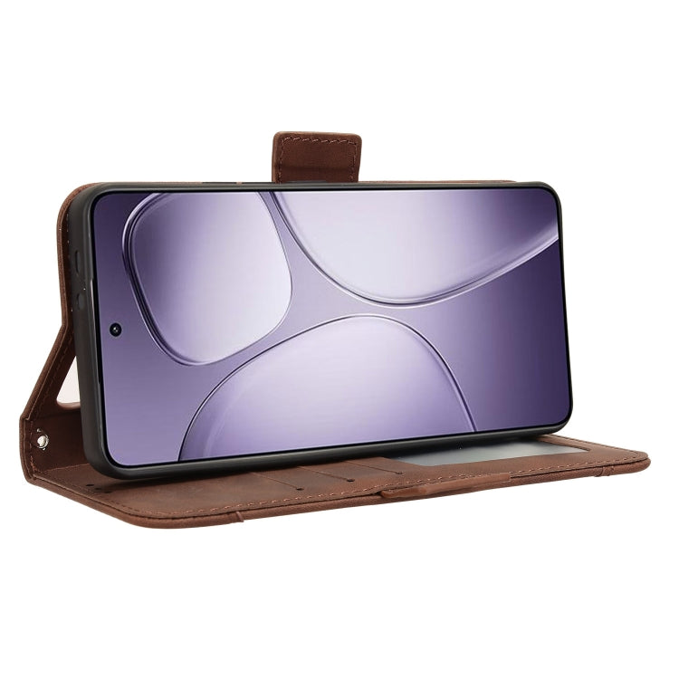 For Redmi K70 Ultra Skin Feel Calf Texture Card Slots Leather Phone Case