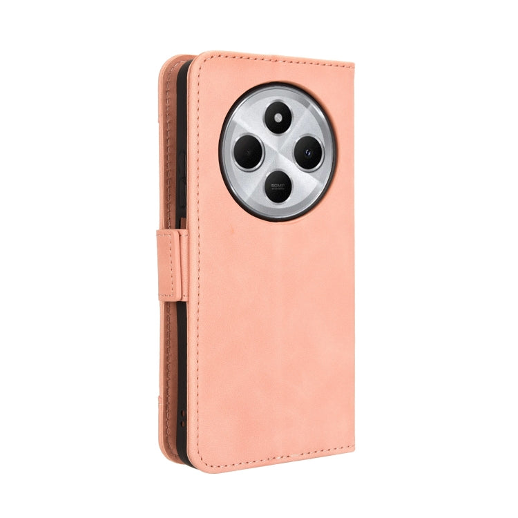 For Redmi 14C 4G Skin Feel Calf Texture Card Slots Leather Phone Case