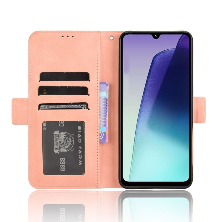 For Redmi 14C 4G Skin Feel Calf Texture Card Slots Leather Phone Case