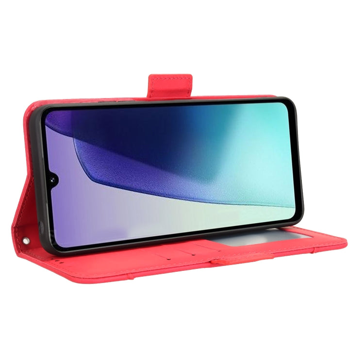For Redmi 14C 4G Skin Feel Calf Texture Card Slots Leather Phone Case