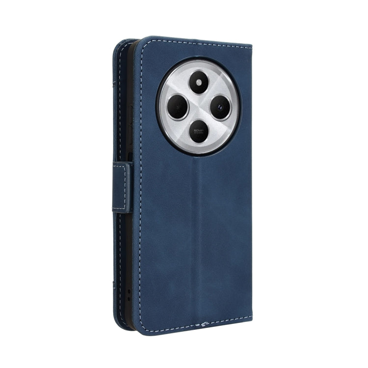 For Redmi 14C 4G Skin Feel Calf Texture Card Slots Leather Phone Case