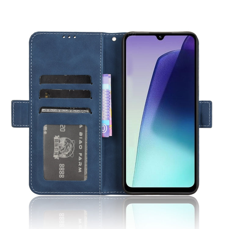 For Redmi 14C 4G Skin Feel Calf Texture Card Slots Leather Phone Case