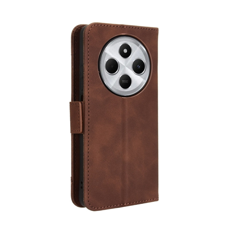 For Redmi 14C 4G Skin Feel Calf Texture Card Slots Leather Phone Case
