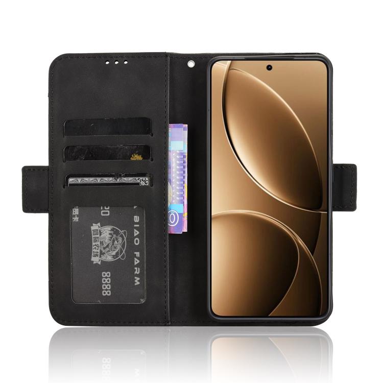 For Redmi K80 / K80 Pro Skin Feel Calf Texture Card Slots Leather Phone Case