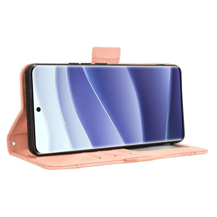 For Redmi Note 14 Pro+ 5G Skin Feel Calf Texture Card Slots Leather Phone Case