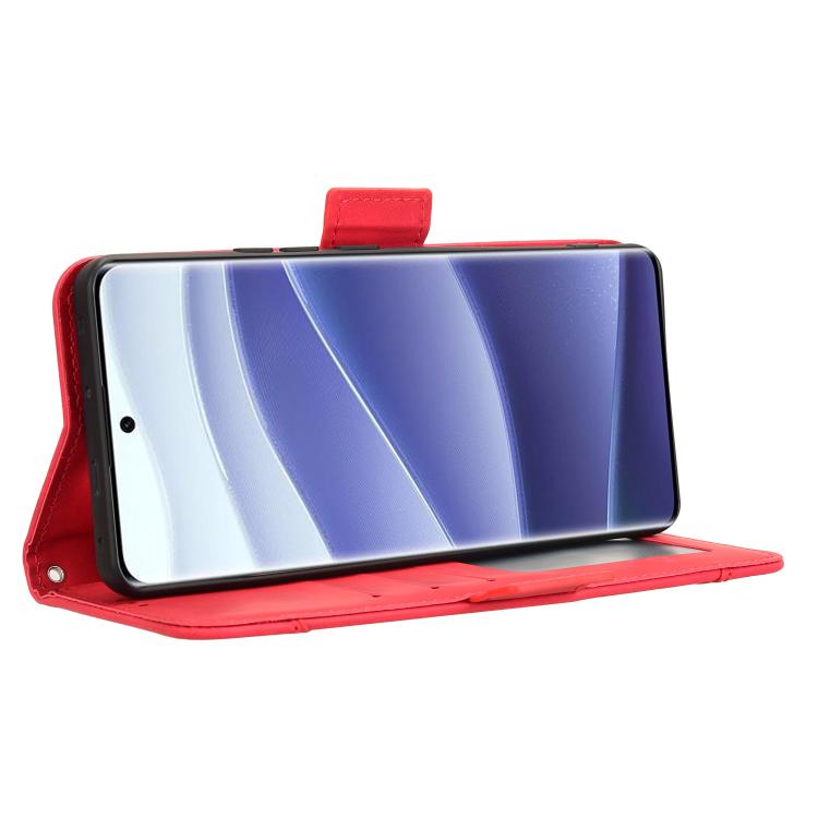 For Redmi Note 14 Pro+ 5G Skin Feel Calf Texture Card Slots Leather Phone Case