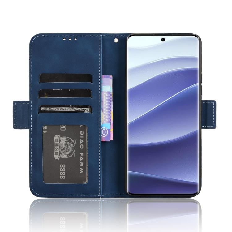 For Redmi Note 14 Pro+ 5G Skin Feel Calf Texture Card Slots Leather Phone Case