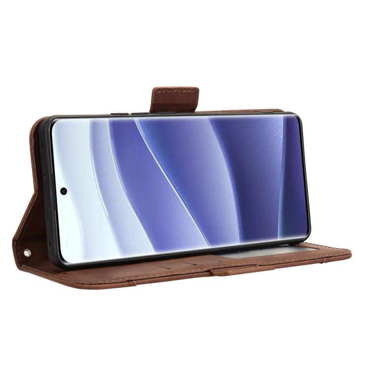 For Redmi Note 14 Pro+ 5G Skin Feel Calf Texture Card Slots Leather Phone Case