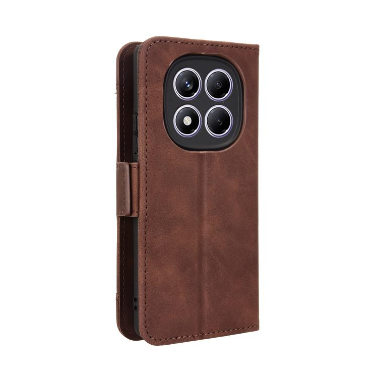 For Redmi Note 14 Pro 4G Skin Feel Calf Texture Card Slots Leather Phone Case