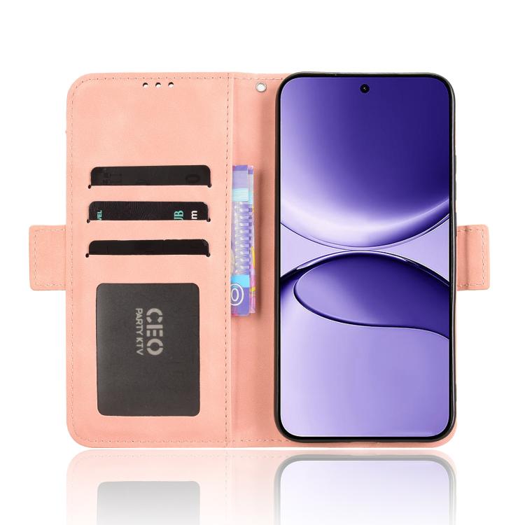 For Redmi Turbo 4 Pro 5G Skin Feel Calf Texture Card Slots Leather Phone Case