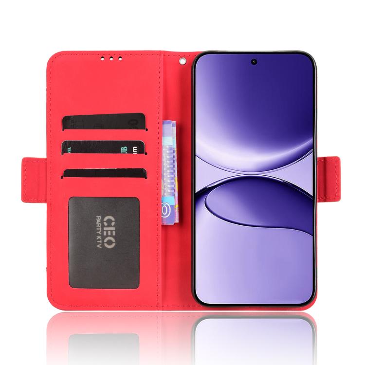 For Redmi Turbo 4 Pro 5G Skin Feel Calf Texture Card Slots Leather Phone Case