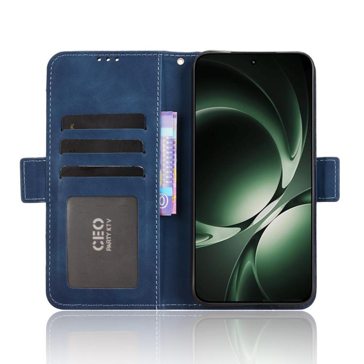 For Redmi K80 Ultra Skin Feel Calf Texture Card Slots Leather Phone Case