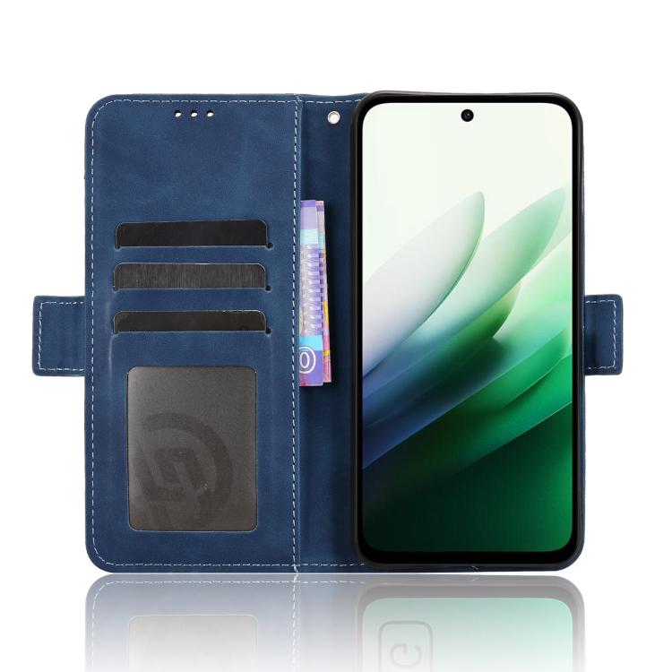 For Redmi 15 5G / 4G EU 171mm Skin Feel Calf Texture Card Slots Leather Phone Case