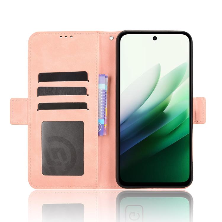 For Redmi 15 5G Global / 15 4G SEA 169.5mm Skin Feel Calf Texture Card Slots Leather Phone Case