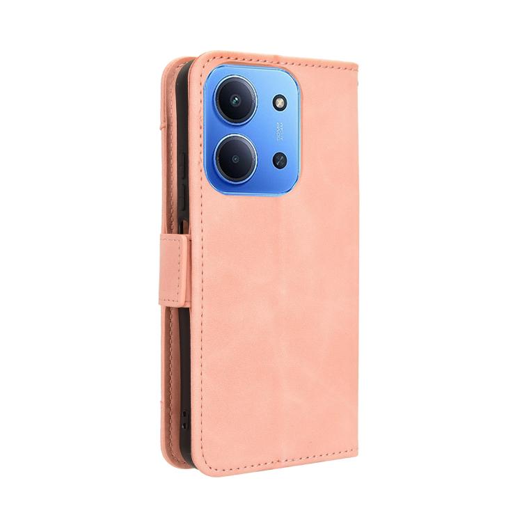 For Redmi 15C 5G / 4G Global 171mm / Poco C85 4G Skin Feel Calf Texture Card Slots Leather Phone Case