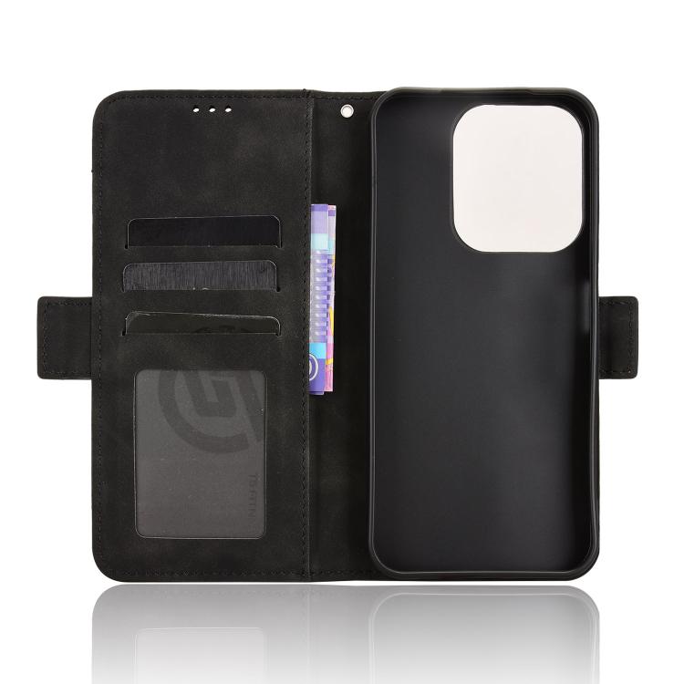 For Redmi 15C 5G / 4G Global 171mm / Poco C85 4G Skin Feel Calf Texture Card Slots Leather Phone Case