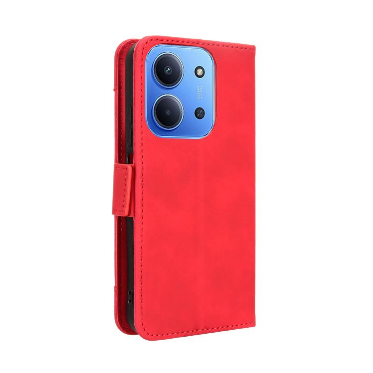 For Redmi 15C 5G / 4G Global 171mm / Poco C85 4G Skin Feel Calf Texture Card Slots Leather Phone Case