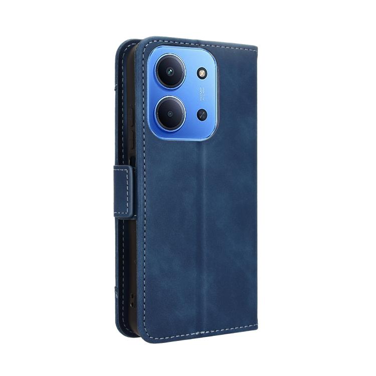 For Redmi 15C 5G / 4G Global 171mm / Poco C85 4G Skin Feel Calf Texture Card Slots Leather Phone Case