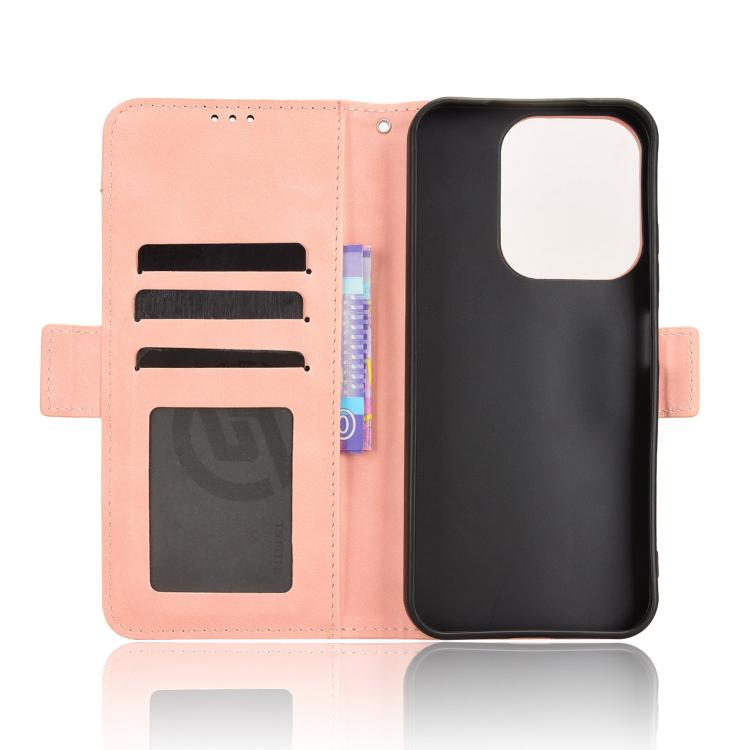 For Redmi 15C 5G / 4G EU 173mm / Poco C85 5G Skin Feel Calf Texture Card Slots Leather Phone Case
