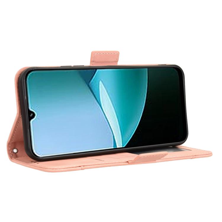 For Redmi 15C 5G / 4G EU 173mm / Poco C85 5G Skin Feel Calf Texture Card Slots Leather Phone Case