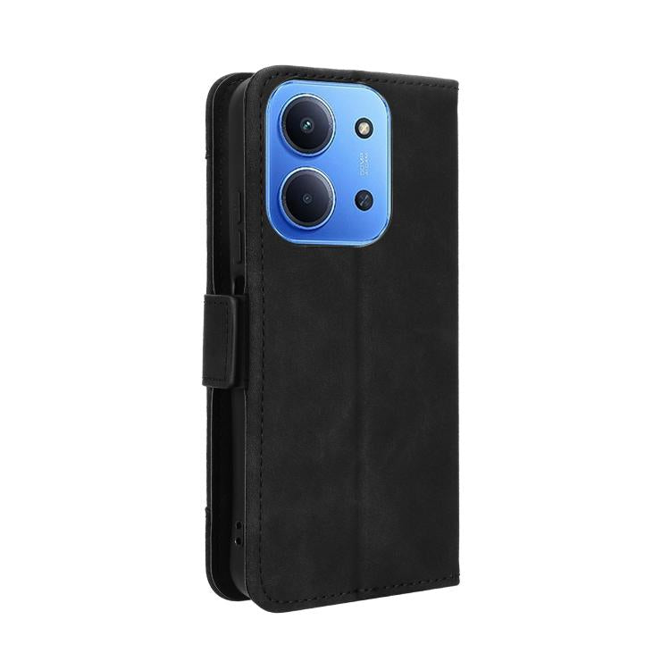For Redmi 15C 5G / 4G EU 173mm / Poco C85 5G Skin Feel Calf Texture Card Slots Leather Phone Case