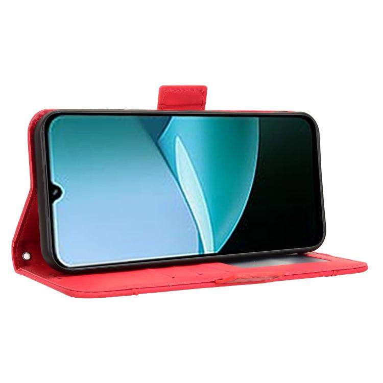 For Redmi 15C 5G / 4G EU 173mm / Poco C85 5G Skin Feel Calf Texture Card Slots Leather Phone Case