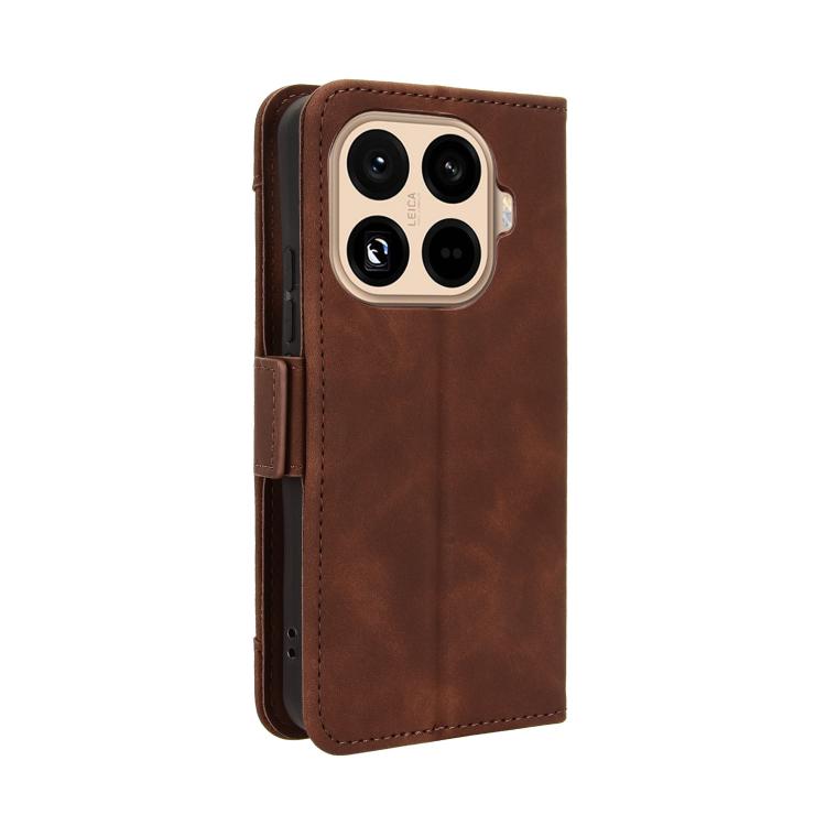 For Xiaomi 15T Pro 5G Skin Feel Calf Texture Card Slots Leather Phone Case