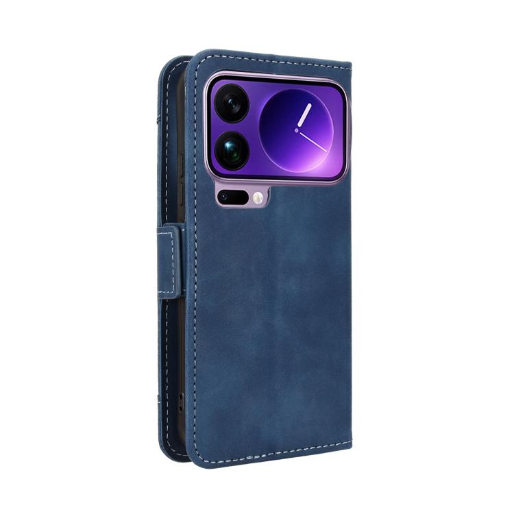 For Xiaomi 17 Pro Max Skin Feel Calf Texture Card Slots Leather Phone Case