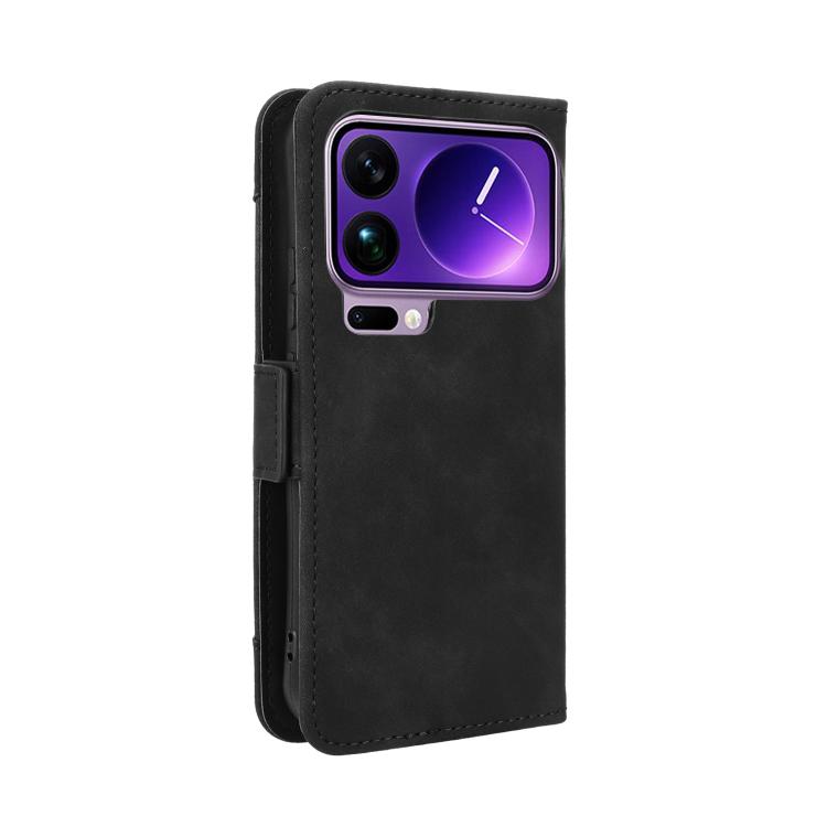 For Xiaomi 17 Pro Skin Feel Calf Texture Card Slots Leather Phone Case