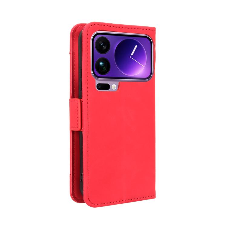 For Xiaomi 17 Pro Skin Feel Calf Texture Card Slots Leather Phone Case