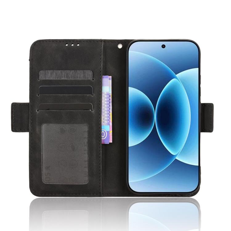 For Xiaomi 17 Skin Feel Calf Texture Card Slots Leather Phone Case