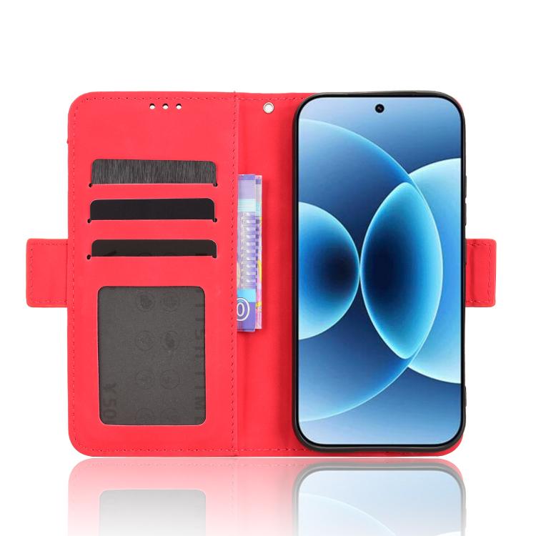 For Xiaomi 17 Skin Feel Calf Texture Card Slots Leather Phone Case