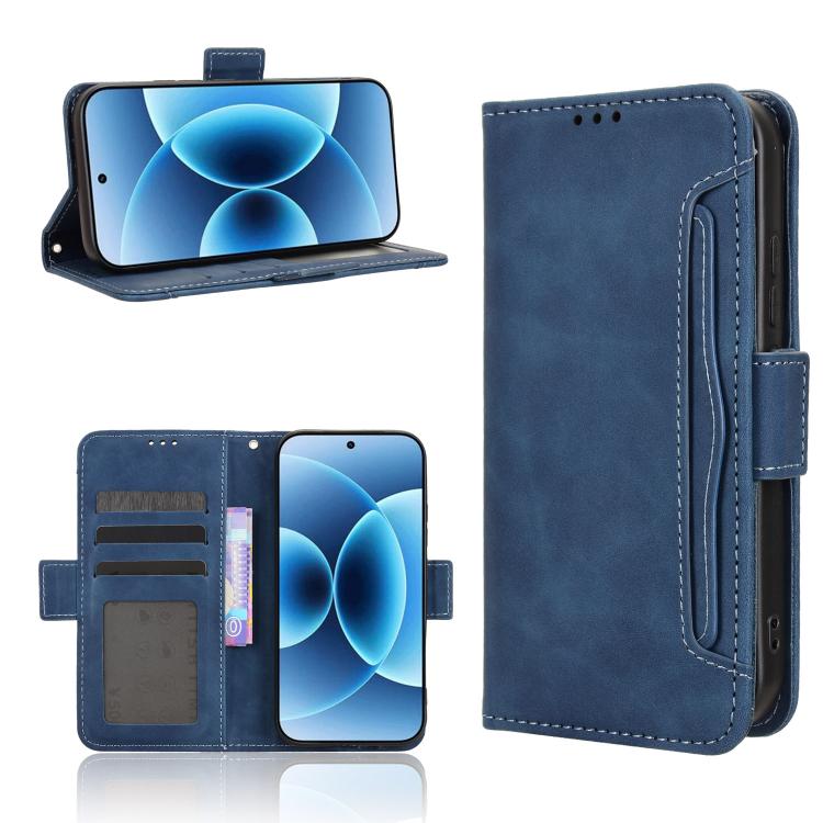 For Xiaomi 17 Skin Feel Calf Texture Card Slots Leather Phone Case