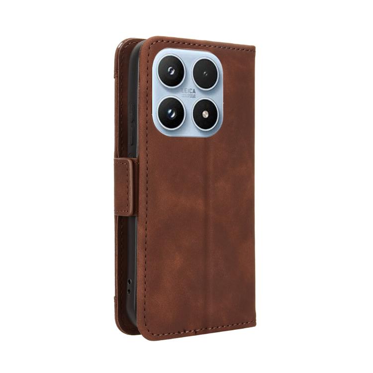 For Xiaomi 17 Skin Feel Calf Texture Card Slots Leather Phone Case