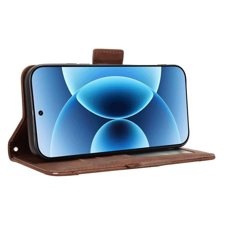 For Xiaomi 17 Skin Feel Calf Texture Card Slots Leather Phone Case