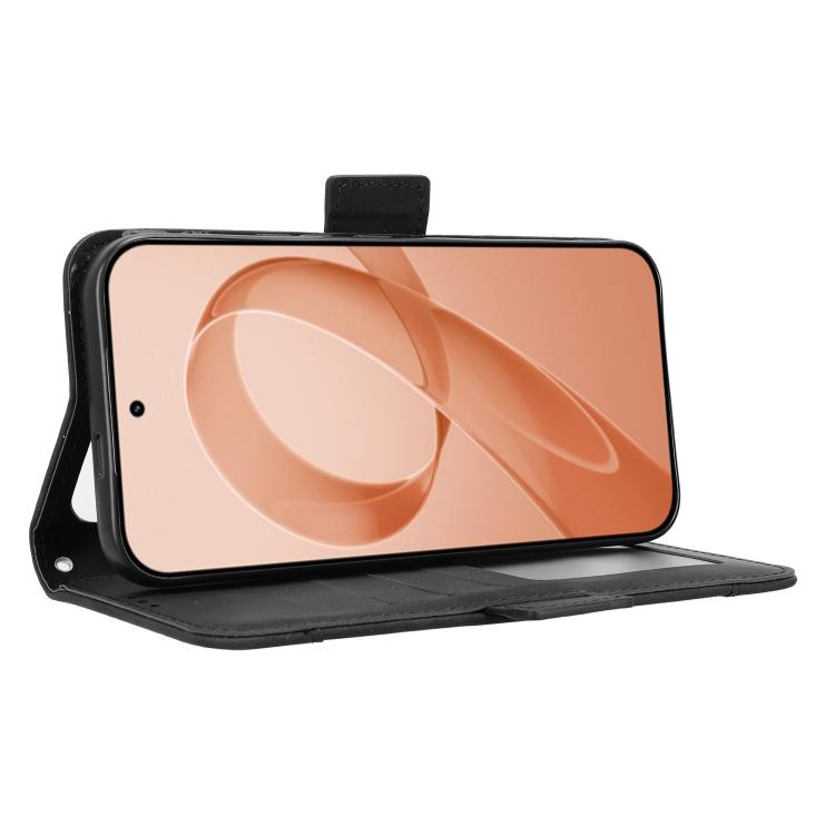 For Redmi K90 Pro Max 5G / Poco F8 Ultra Skin Feel Calf Texture Card Slots Leather Phone Case