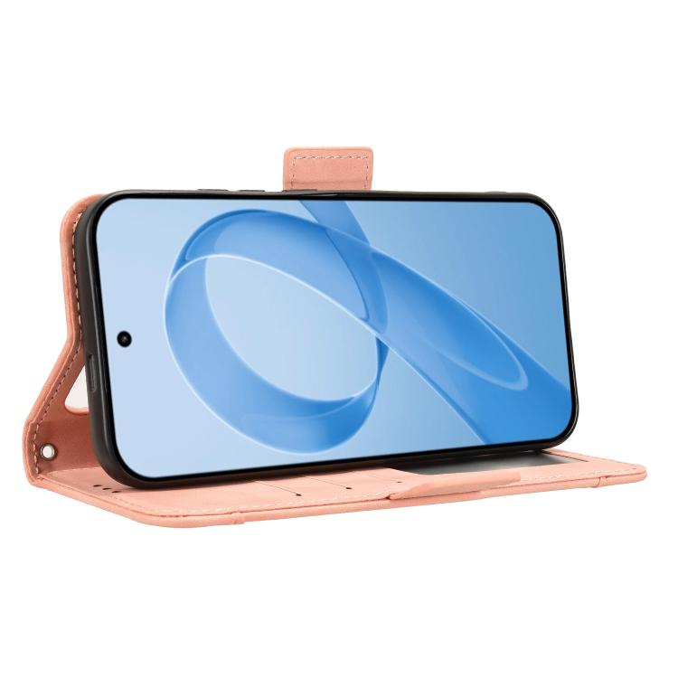For Redmi K90 5G / Poco F8 Pro Skin Feel Calf Texture Card Slots Leather Phone Case