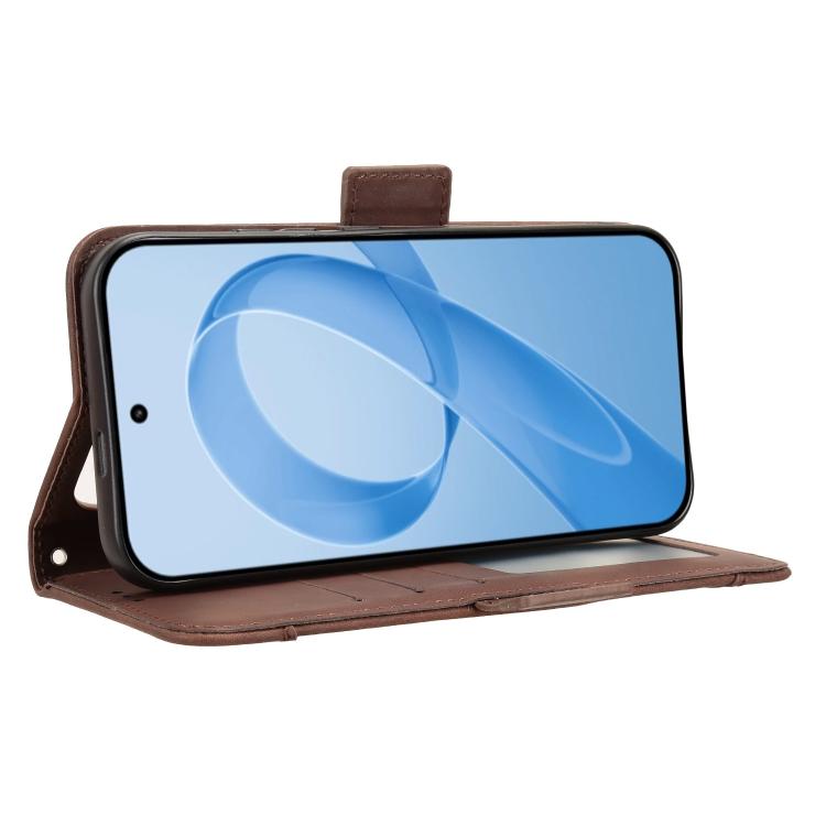 For Redmi K90 5G / Poco F8 Pro Skin Feel Calf Texture Card Slots Leather Phone Case