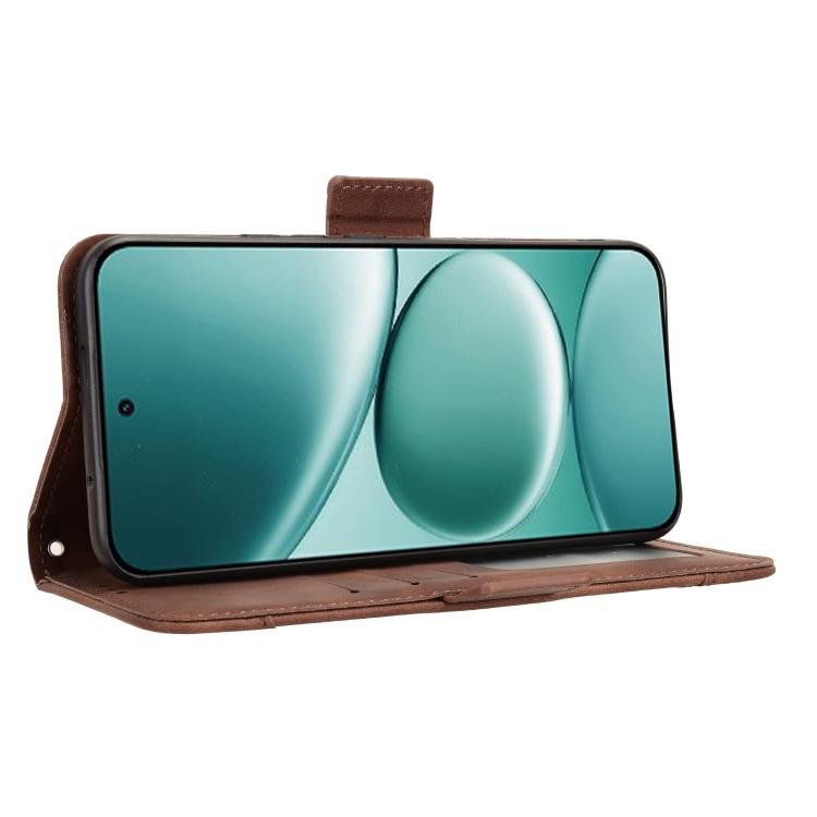 For Redmi Note 15 Pro 4G Global 163.2mm Skin Feel Calf Texture Card Slots Leather Phone Case