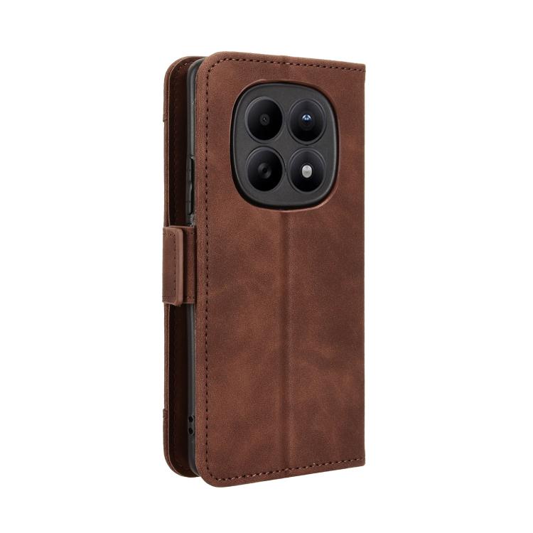 For Redmi Note 15 5G / 4G 164mm / Poco M8 5G Skin Feel Calf Texture Card Slots Leather Phone Case